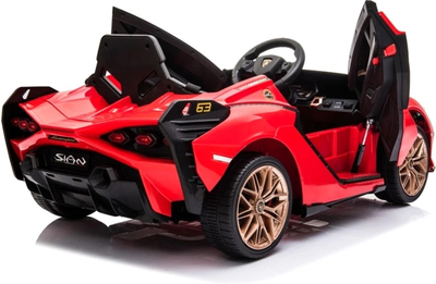 Samochód elektryczny Ramiz Lamborghini SIAN Czerwony (5903864941159)