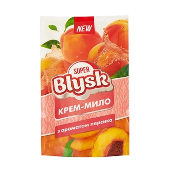 Жидкое крем-мыло Super Blysk Персик дой-пак, 460мл SB52001