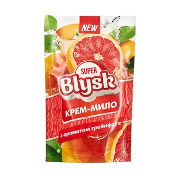 Рідке крем-мило Super Blysk Грейпрут дой-пак, 460мл SB52018