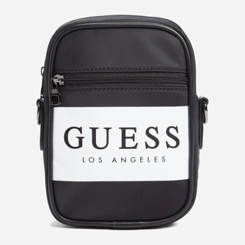 Сумка кросс-боди через плечо мужская маленькая Guess 728707443 Черная (1159805222)