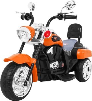 Motocykl elektryczny Ramiz Chopper Night Bike Pomarańczowy (5903864907537)