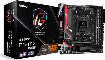 Материнська плата ASRock B650E PG-ITX WiFi