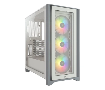 Корпус Corsair iCUE 4000X RGB Tempered Glass White (CC-9011205-WW)