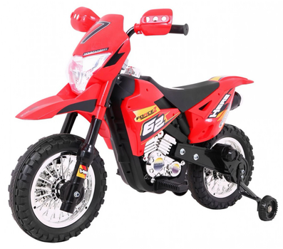 Motocykl elektryczny Ramiz Cross Czerwony (5903864904581)