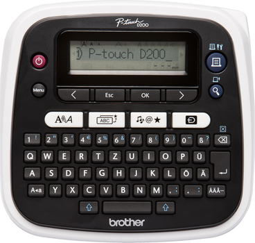 Принтер етикеток Brother PT-D200BWVP (PTD200BWVPG1)