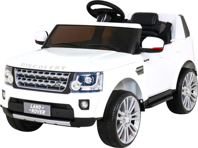 Samochód elektryczny Ramiz Land Rover Discovery Biały (5903864913361)