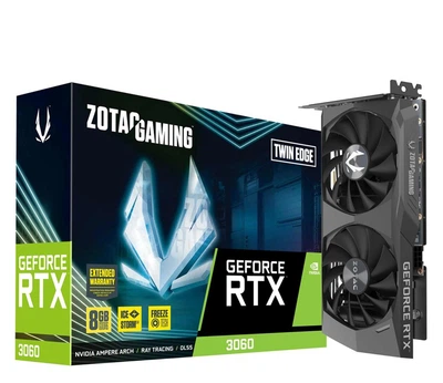 Відеокарта Zotac Gaming GeForce RTX 3060 8 GB Twin Edge (ZT-A30630E-10M)