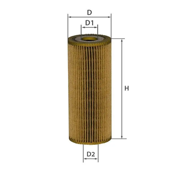 Фільтр масляний OE18033ECO ( OE 640/1 / WL7008 / OX 143D / HU 726/2 x )