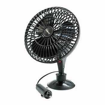 Вентилятор 12V 5" ( пластиковий на присосці ) Elegant (EL 101 540)