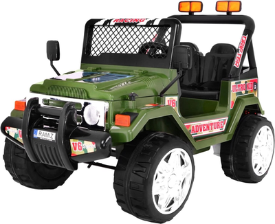 Samochód elektryczny terenowy Ramiz Raptor Drifter Zielony (5903864907322)