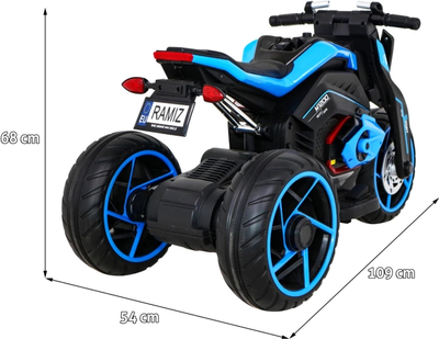 Motocykl elektryczny Ramiz Motor Future Niebieski (5903864913651)