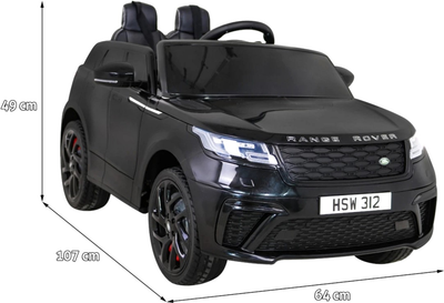 Електромобіль Ramiz Range Rover Velar Чорний (5903864914115)