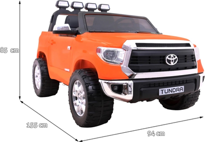 Електромобіль Ramiz Toyota Tundra XXL Помаранчевий (5903864906585)