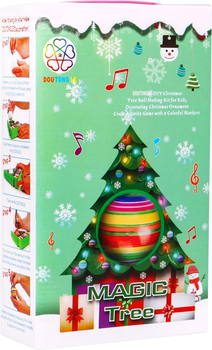 Zestaw kreatywny Ramiz Paint Baubles Interactive Rotating Christmas Tree (5903864953947)