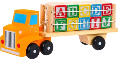 Zabawka edukacyjna Milly & Ted Alfabet Blocks Truck (5903864954852)