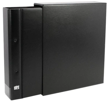 Альбом для значків SAFE Professional A4 #5460 - чёрный, с футляром