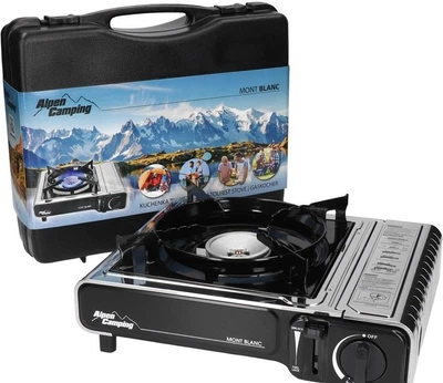 Портативна газова плитка Alpen Camping Mont Blanc