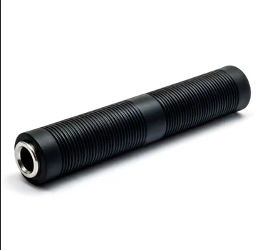 Перехідник аудіо InLine Jack 6.3mm F/F Stereo 3pin AUX Kunststoff чорний(77.09.9307)