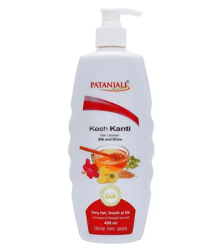 Шампунь для волос Patanjali Кэш Канти Шелк и Блеск, 450 мл