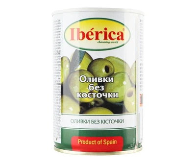 Оливки без кісточки з/б Iberica 420 г
