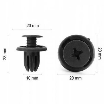 Кліпса кріплення бампера HONDA, Mazda, Nissan, SSANGYONG, Toyota, Chevrolet 07130702966
