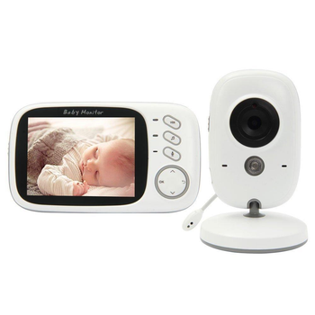 Видеоняня Baby Monitor VB603 3.2 Original JKR с датчиком звука, ночное видение + термометр, радионяня, няня