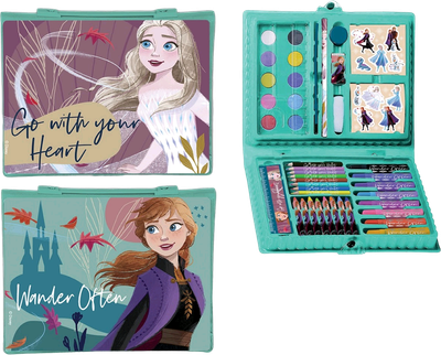 Zestaw do rysowania Kids Disney Frozen 52 szt (5903235649103)