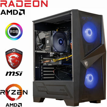 Игровой Компьютер MSI - Ryzen 7 5700 / Radeon RX 6900 XT 16ГБ / 32ГБ DDR4 / SSD 2TБ M.2 PCIe 4.0
