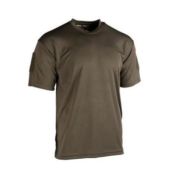 Тактическая футболка Sturm Mil-Tec "Tactical T-Shirt Quickdry" Olive олива 2XL