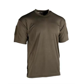Тактична футболка Sturm Mil-Tec "Tactical T-Shirt Quickdry" Olive олива L