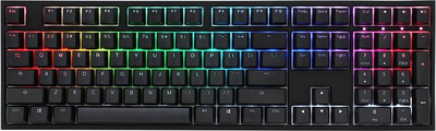 Klawiatura przewodowa Ducky One 2 Backlit PBT MX-Silent-Red Czarna DKON1808ST-SDEPDAZT1 (WLONONWCR9564)