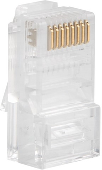 Wtyk modularny Lanberg RJ-45 UTP Cat 6 8P8C 100 szt (PLU-6000EZ)