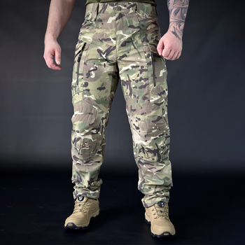 Мужские штаны Apex Tactic рип-стоп с карманами для наколенников мультикам размер XL