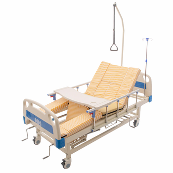 Механическая медицинская функциональная кровать с туалетом MED1-H05 (стандартная)