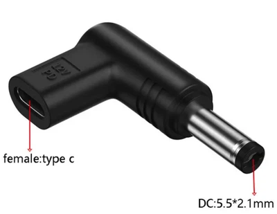 Переходник Type-C PD на DC ( 5.5×2.1) 12V Trexton для питания Wi-fi роутера и другой техники на 12V