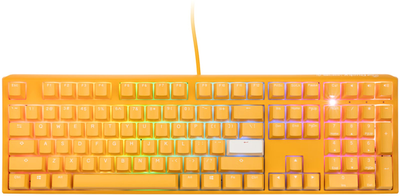 Клавіатура дротова Ducky One 3 US Cherry MX Brown USB Yellow (100042988)