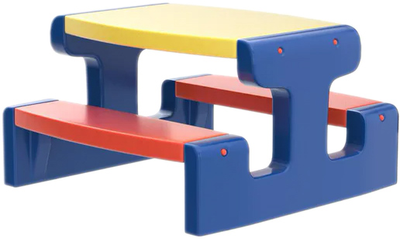 Дитячий стіл для пікніка Little Tikes Junior Picnic Table Primary (0050743047954)