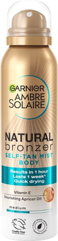 Спрей для тіла Garnier Natural Bronzer Self Tan 150 мл (3600540784995)