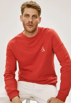 Чоловічий світшот Regular Fit H&M (57374) L Червоний