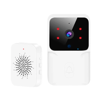 Умный дверной звонок, беспроводной видеодомофон с Tuya WIFI камерой ONENUO, White
