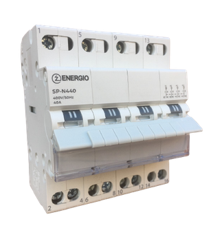 Перемикач навантаження ENERGIO SP-N 1-0-2 4P 40А (SP-N440)