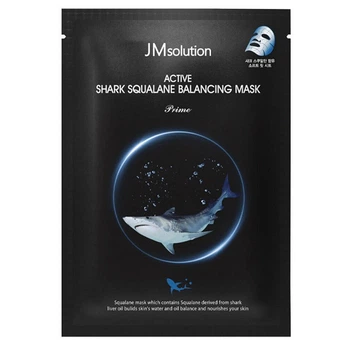 Балансирующая маска с акульим скваланом JMsolution Active Shark Squalane Balancing Mask Prime