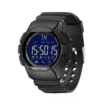 Наручные часы цифровые North Edge AK LED-подсветка / Bluetooth 4.0 / G-сенсор black (367320001)