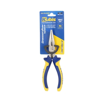 Длинногубцы прямые Kubis ProGripper CrV HRC 47-52 160 мм (02-03-2216)