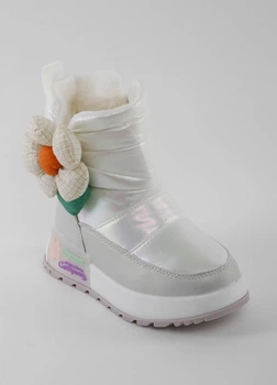 Дутики детские Fashion JR20036-1 белые 338771_28 (19 см)