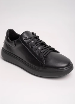 Кеди жіночі шкіряні Fashion K9-1 чорні 340764_39 (25 см)