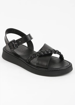 Босоніжки жіночі Fashion 062 чорний шкіряні 339907_41 (26 см