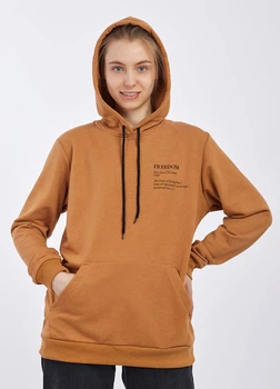 Худі жіноче Power коричневе 101506_XS