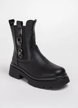 Ботинки детские Fashion 8860-5A черные зимние 342084_37 (24 см)