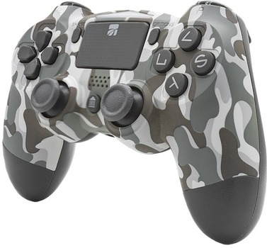 Kontroler bezprzewodowy Xtreme PS4 Ice Camouflage Grey (8022804904263)